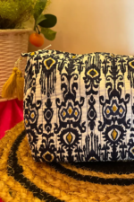Blue Ikat - Pouches Set Of 3 - Image 2