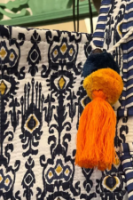 Blue Ikat -Tote Bag - Image 5