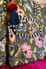 Green Floral -Tote Bag - Image 3