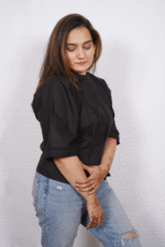 Love Triangle- Pleated Top - Image 9