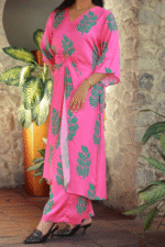 Riva-Front Slit Shirt And Trouser - Image 4